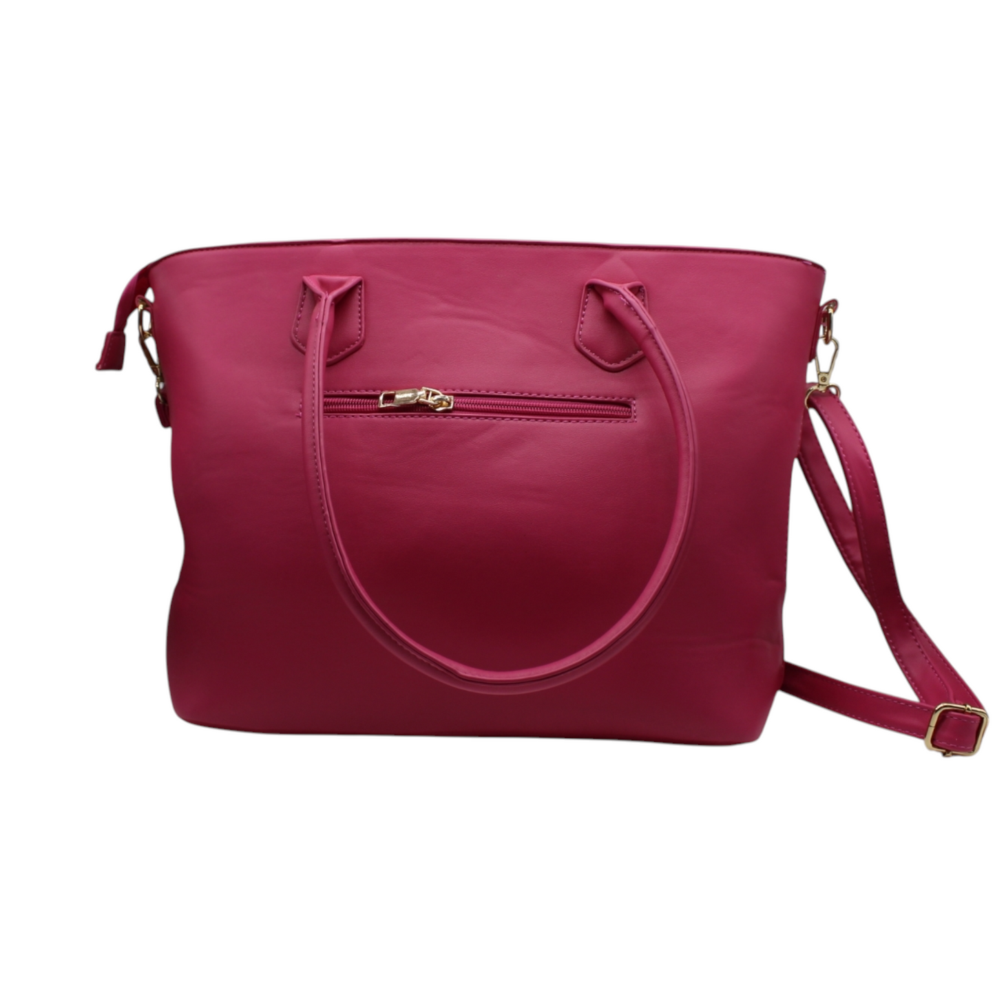 Bolso de hombro rosa