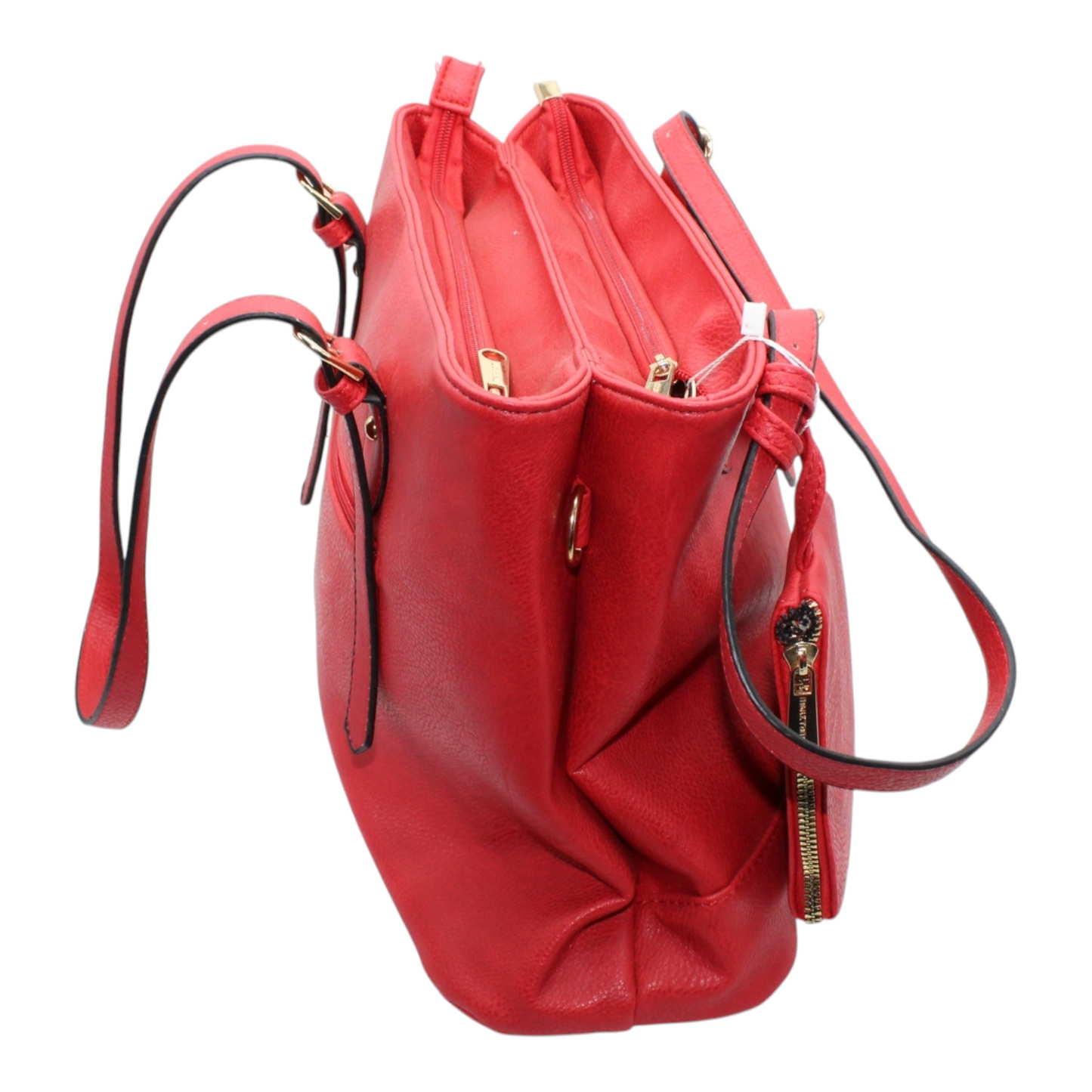 Bolso de hombro rojo 2 piezas