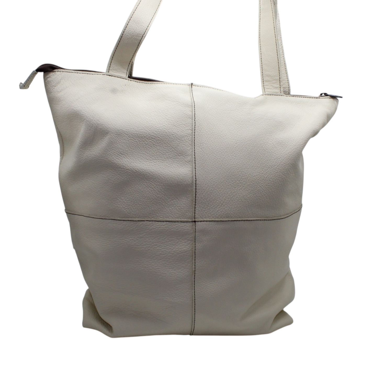 Bolso tote grande blanco