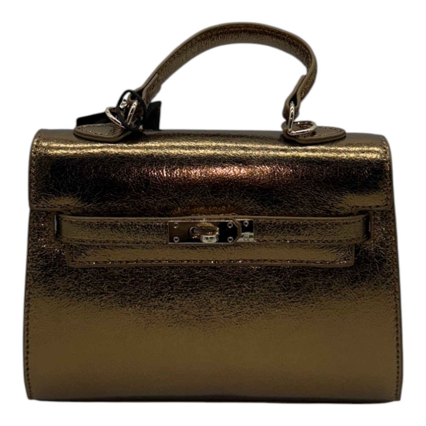 Mini Bolso Estructurado Dorado Metálico | Elegancia Chic y Versatilidad de Fiesta