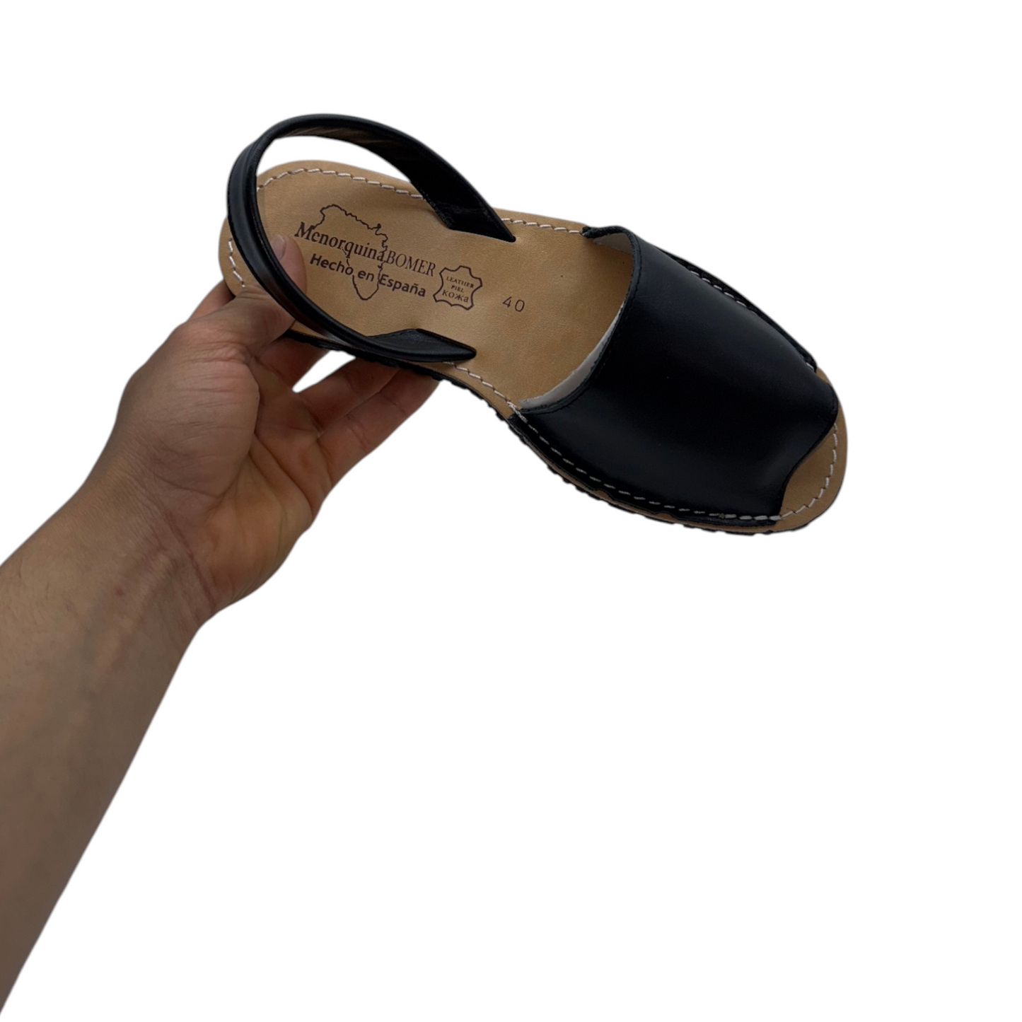 Menorquina hombre Negro