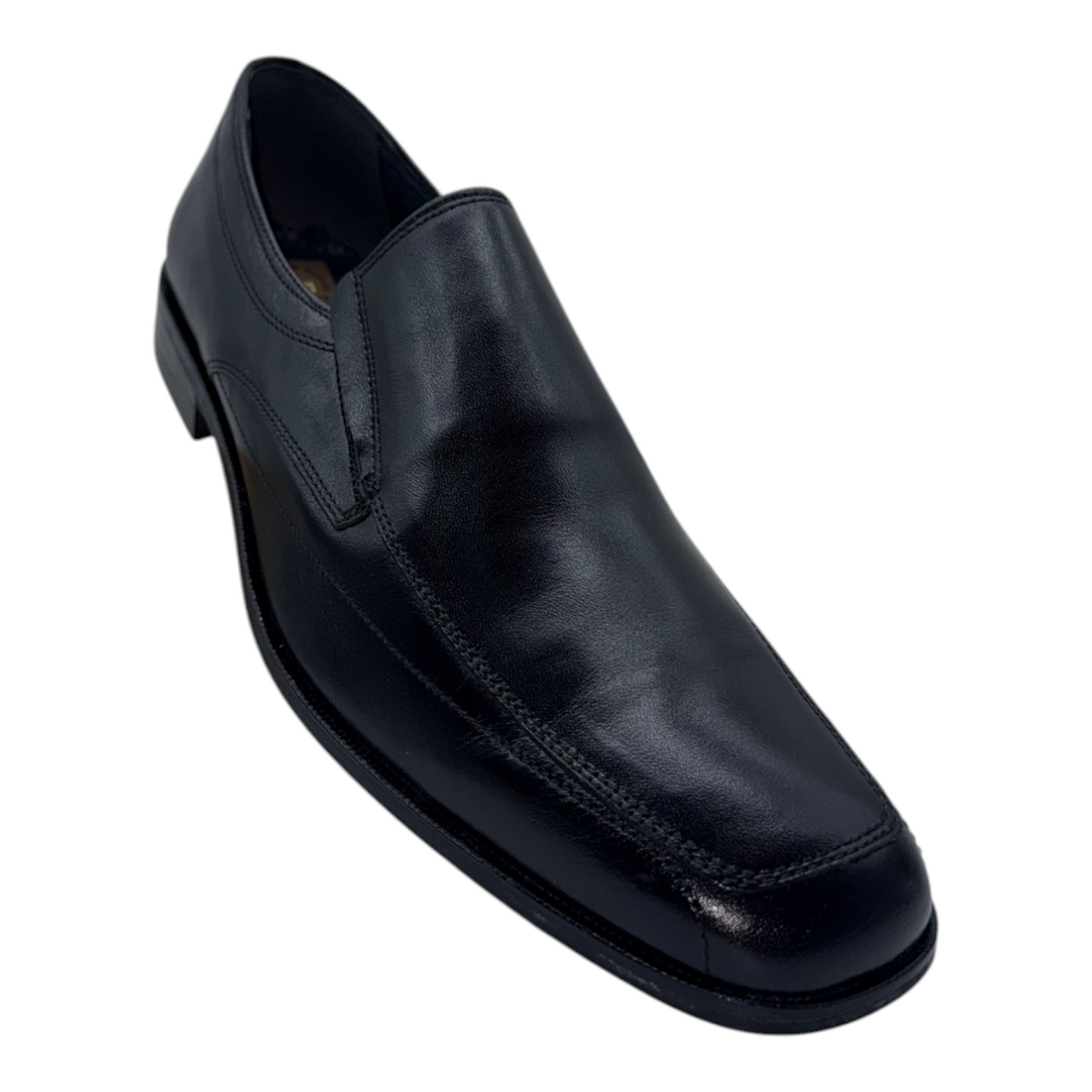 Mocasín de Vestir Baerchi en Piel Genuina Negra - Elegancia Atemporal y Comodidad sin Esfuerzo