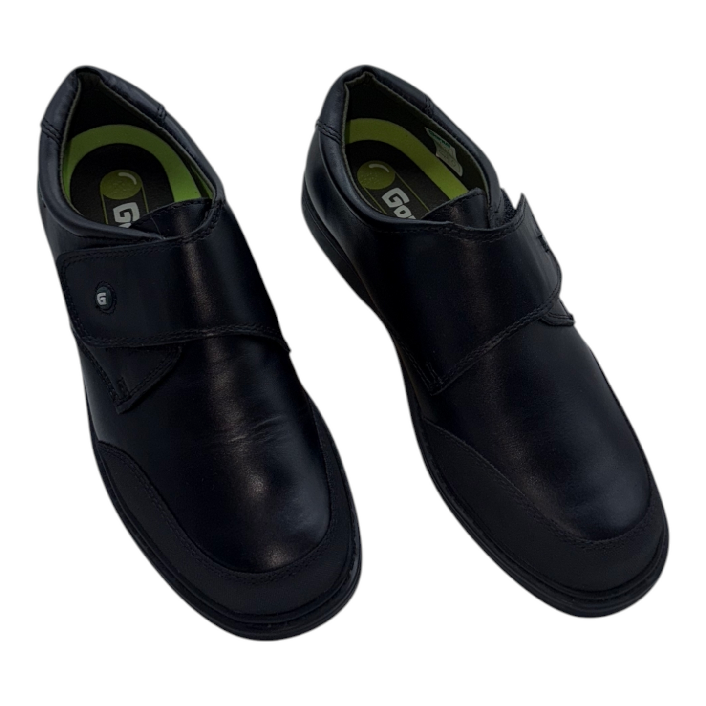 Zapato Niño Colegial Gorila de Piel Genuina Negra - Durabilidad y Confort Superior