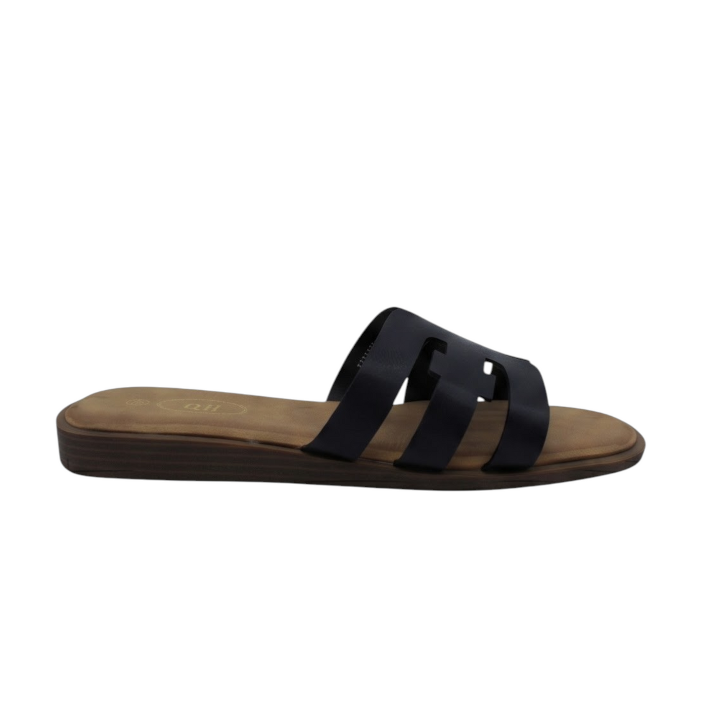 Sandalias Planas Negras