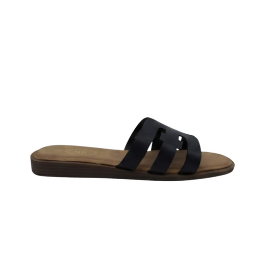 Sandalias Planas Negras