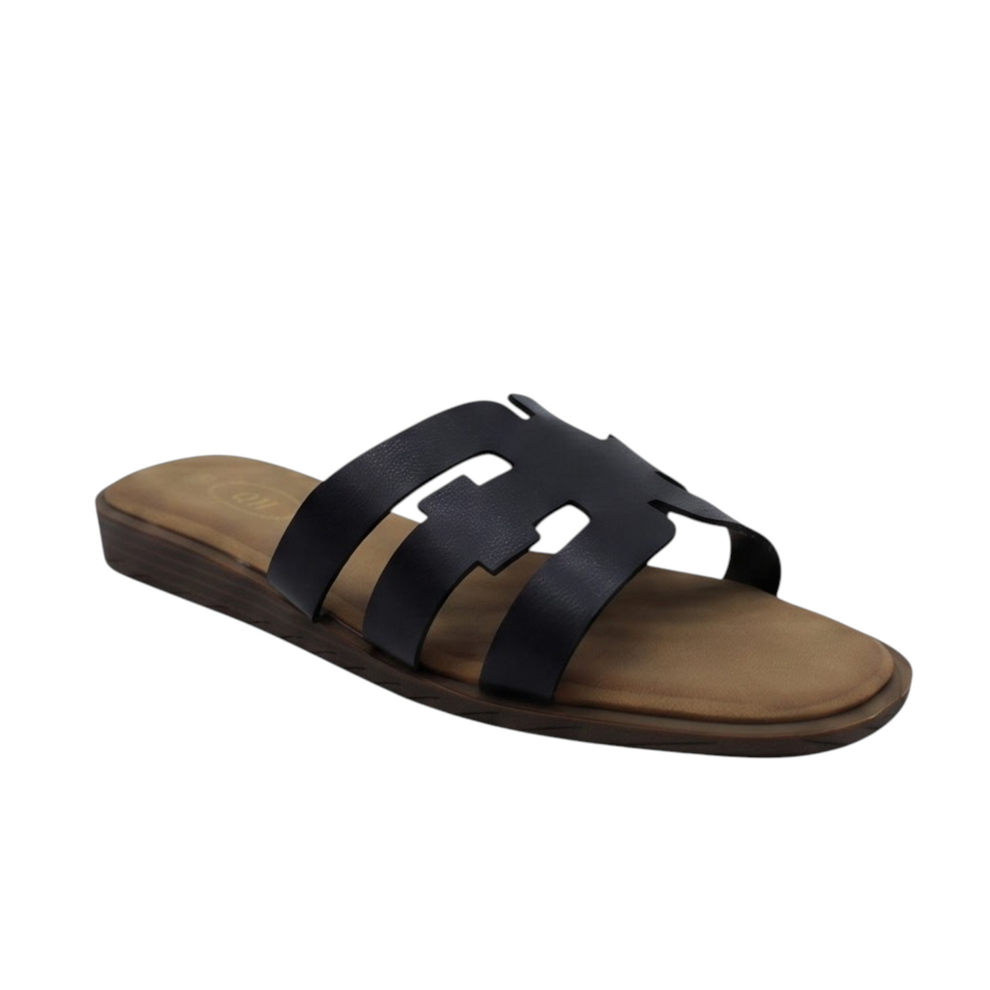 Sandalias Planas Negras