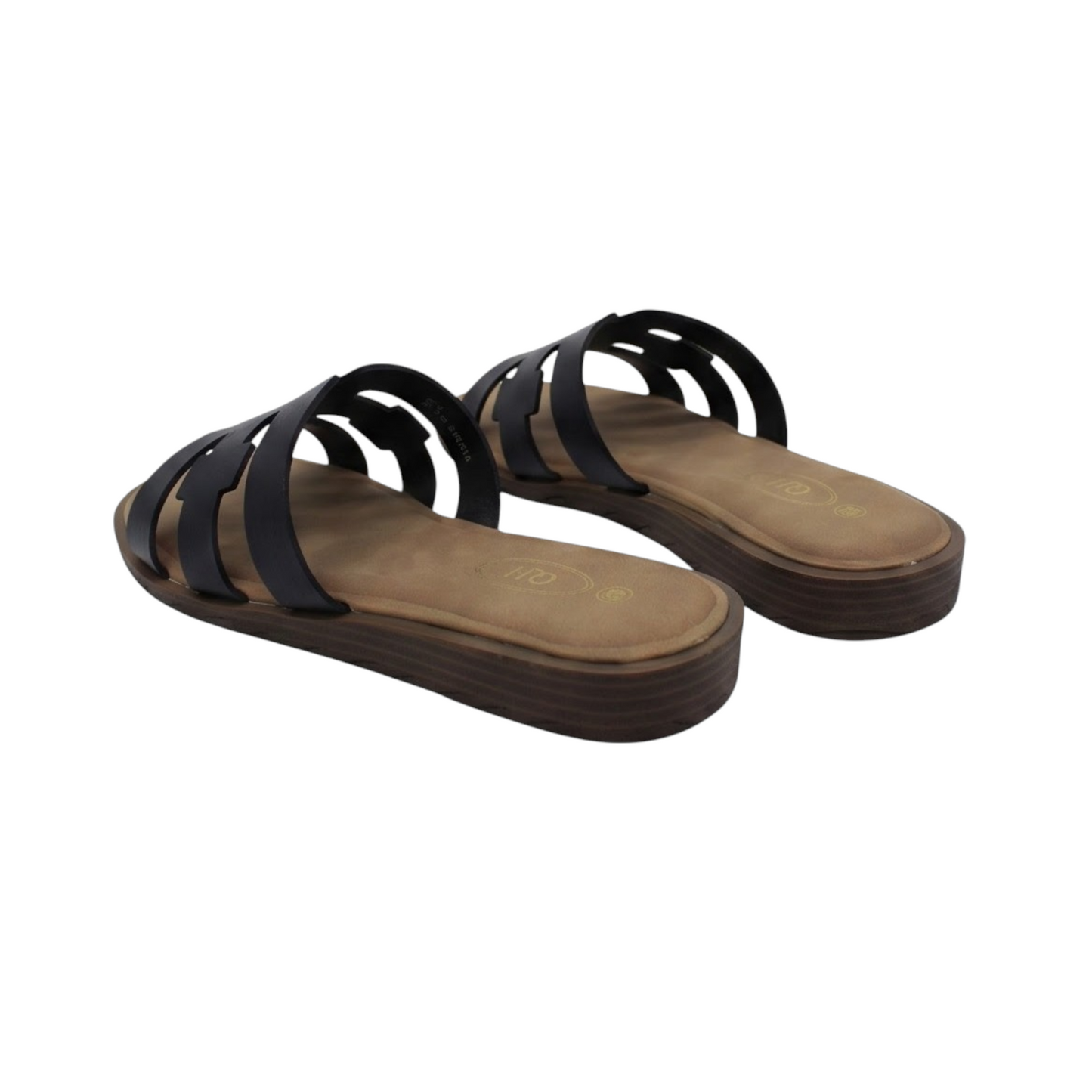 Sandalias Planas Negras