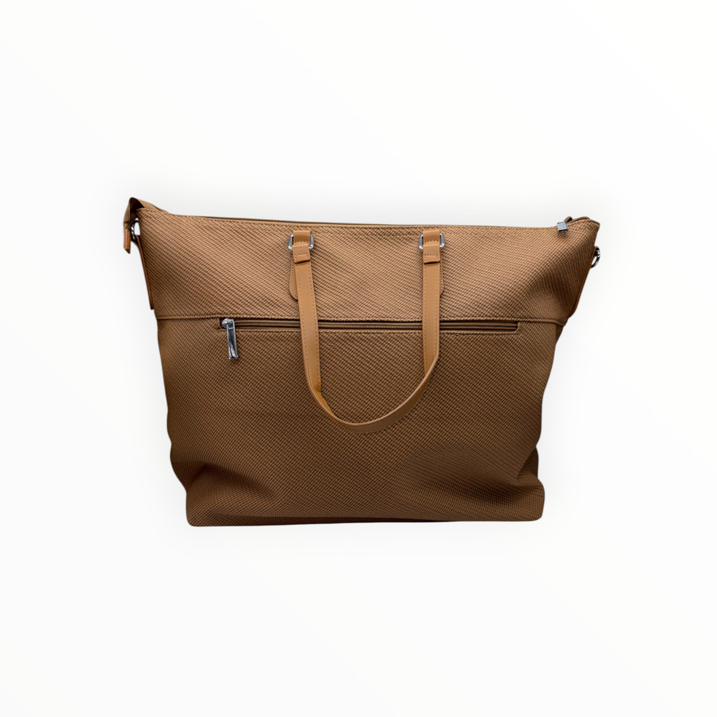 Bolso Shopper Marrón Espacioso para el Día a Día