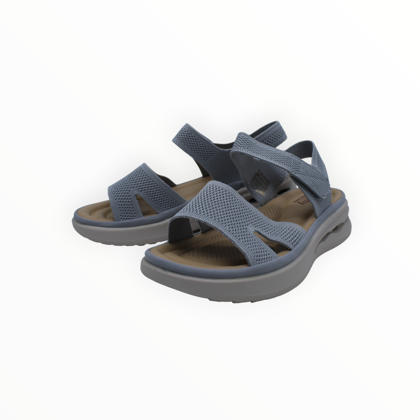 Sandalias de Confort Azules con Suela Ergonómica