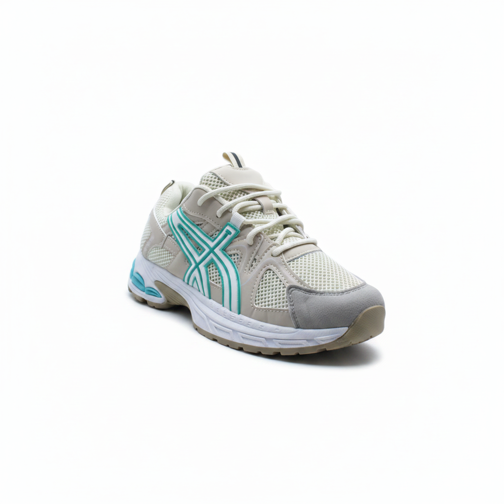 Zapatillas Deportivas Retro Running Beige