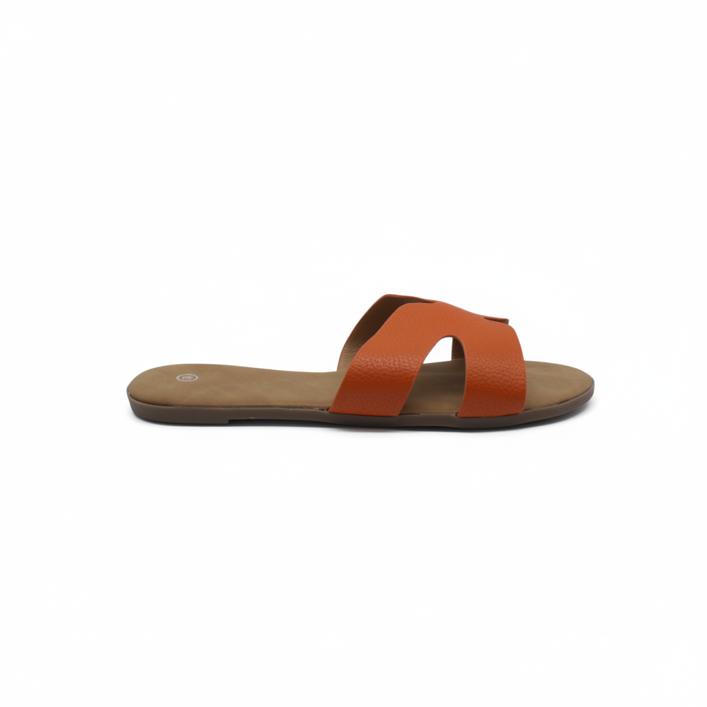 Sandalias Planas Naranjas