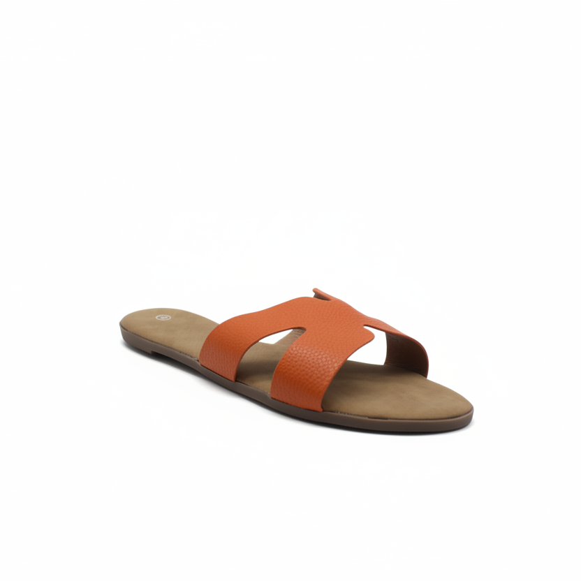 Sandalias Planas Naranjas