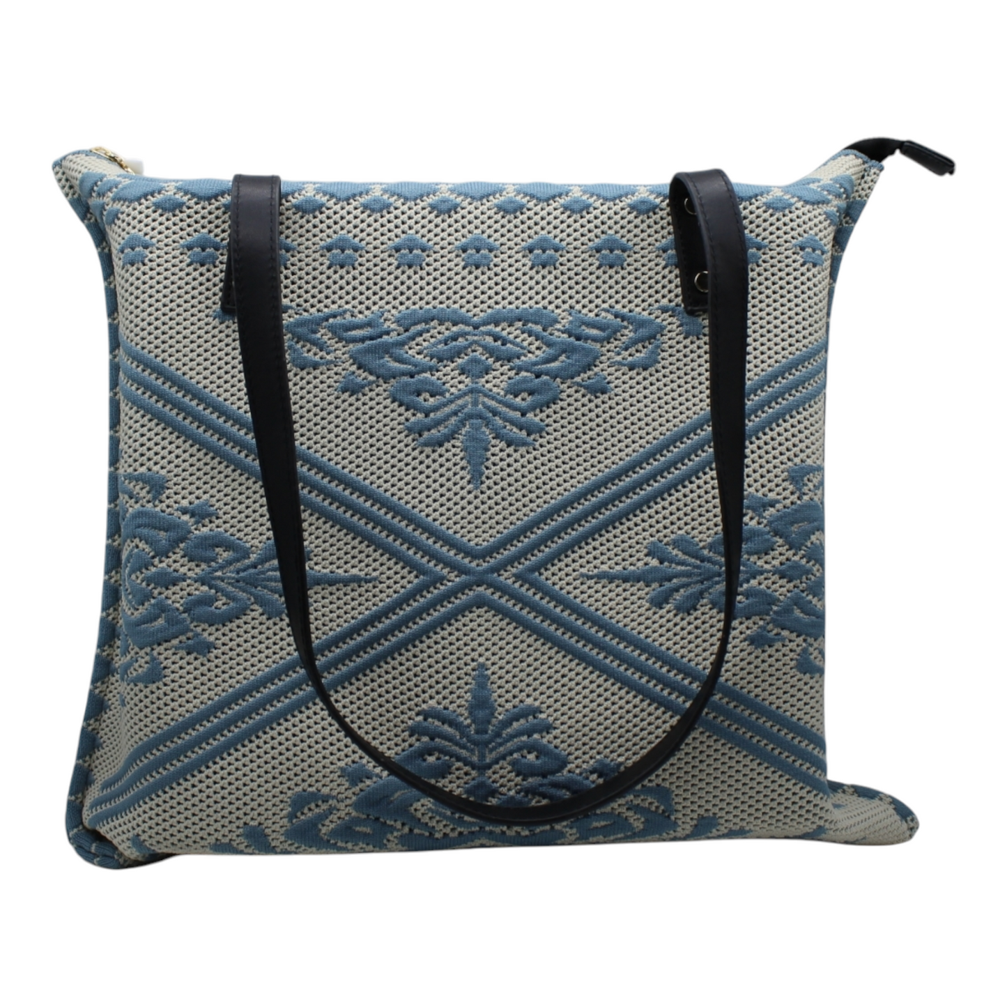 Bolso tote de tela azul