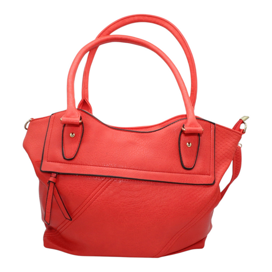Bolso de hombro/mano rojo