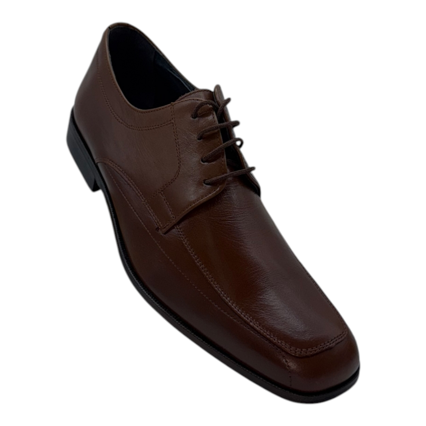 Zapato de Vestir Masculino Baerchi en Piel Genuina Marrón - Elegancia Clásica y Confort Duradero