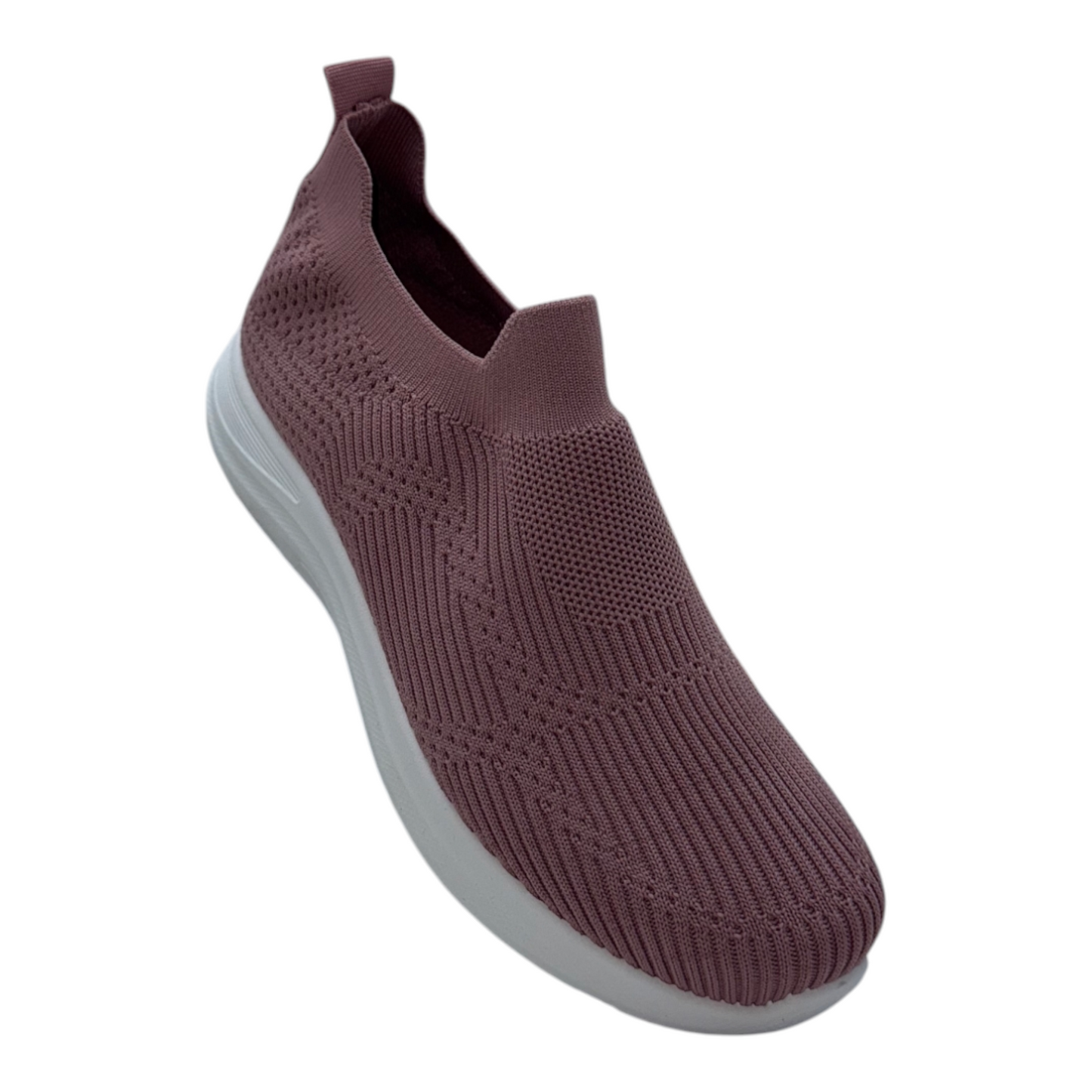 Zapatillas Slip-On Confort Absoluto - Tejido Transpirable (Rosa Malva)