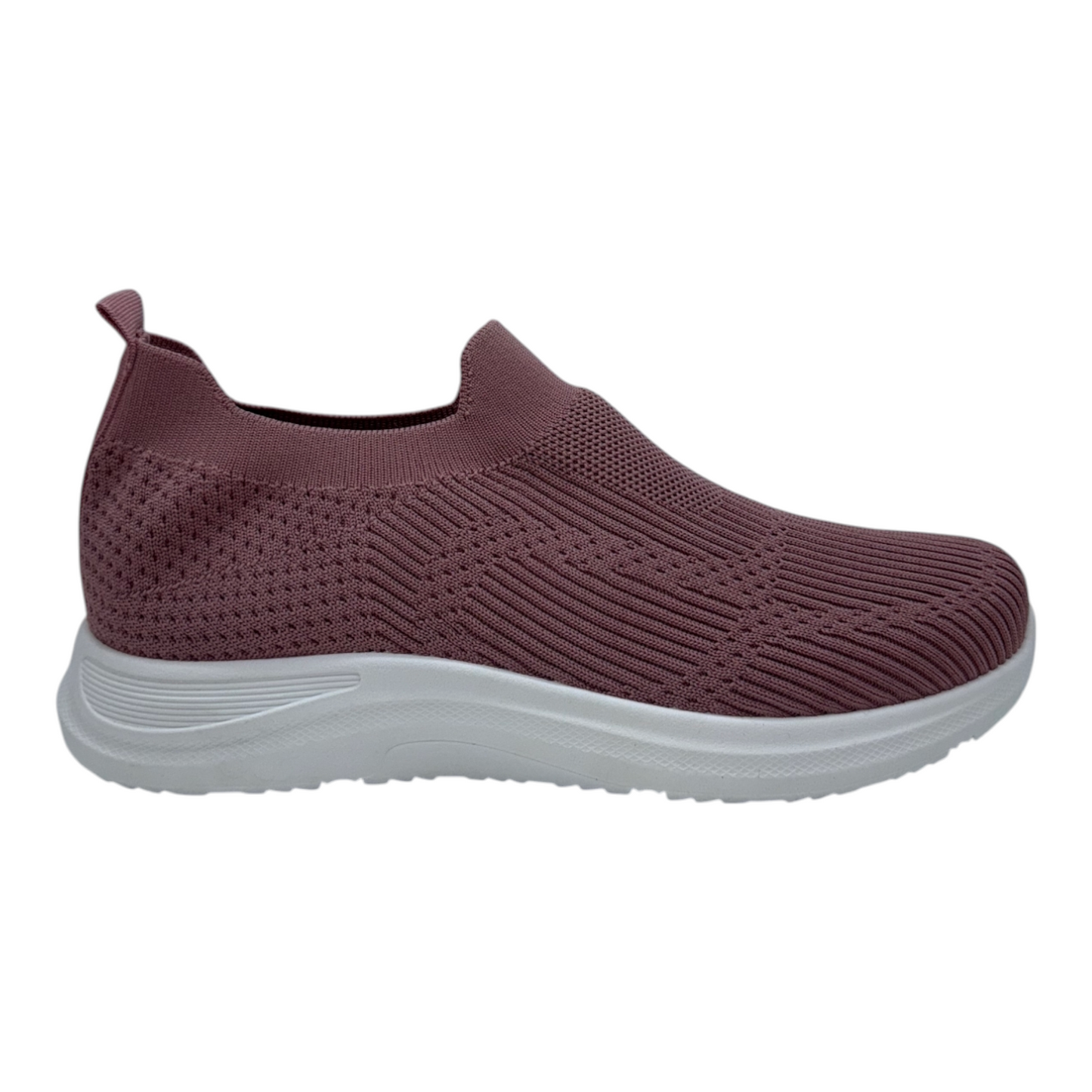 Zapatillas Slip-On Confort Absoluto - Tejido Transpirable (Rosa Malva)